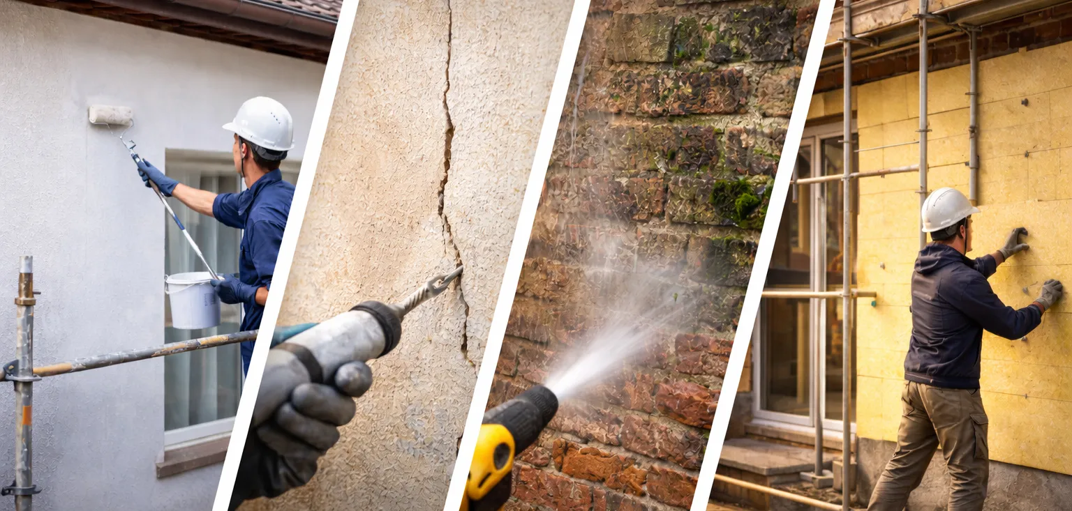 ravalement facade 57 moselle Global service renov +